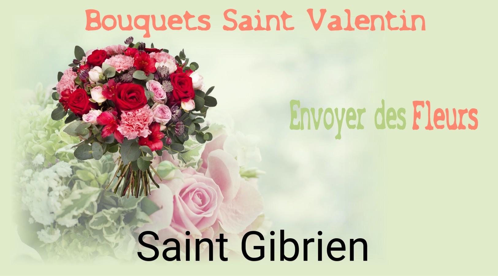 Roses de Saint-Valentin livrées à Saint-Gibrien